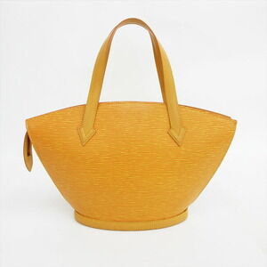 Louis Vuitton Tote Bag Yellow Epi Jacques Saint Handbag